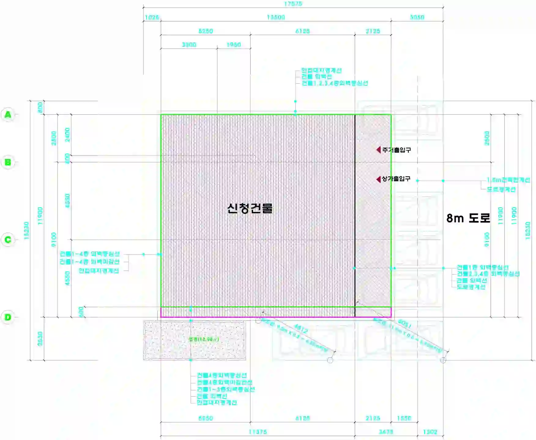 별내동 829-12 배치도 이미지